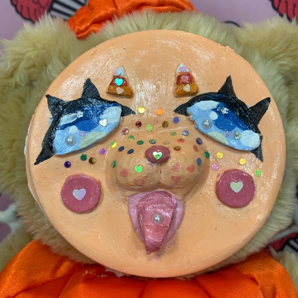 OOAK clay faced bear - Picture 3 of 3